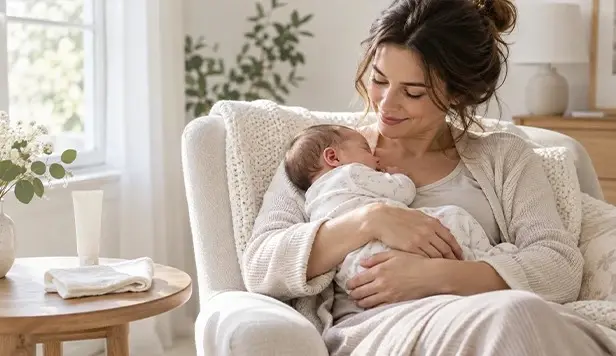 Nipple Care with Lanolin During Breastfeeding